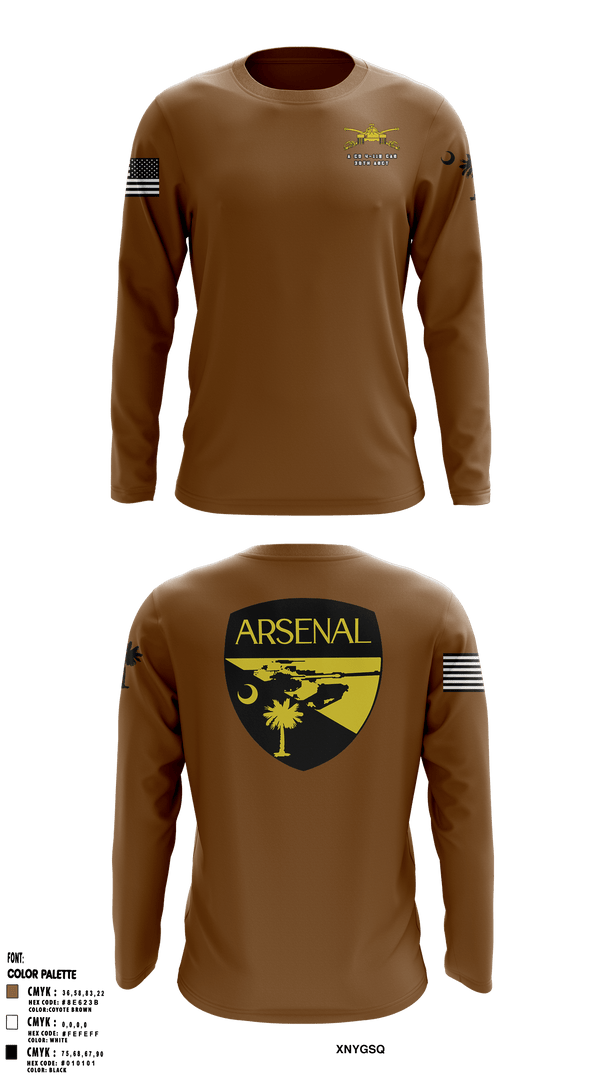 Long Sleeve Performance Shirt, Arsenal company, Army, Teamtime, Team time, sublimation, custom sports apparel, team uniforms, spirit wear, spiritwear, sports uniforms, custom shirts, team store, custom team store, fundraiser sports, apparel fundraiser