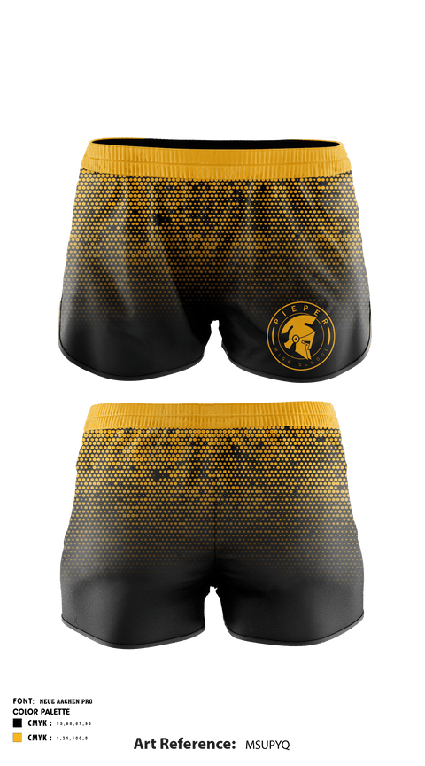 Track Shorts, Pieper High School Cross Country, Cross Country, Teamtime, Team time, sublimation, custom sports apparel, team uniforms, spirit wear, spiritwear, sports uniforms, custom shirts, team store, custom team store, fundraiser sports, apparel fundraiser