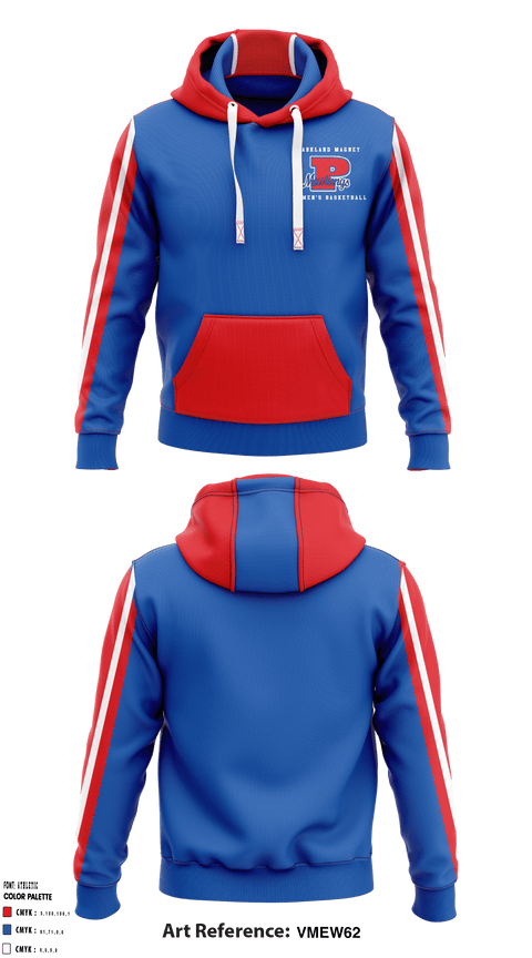 Hoodie, Parkland Magnet High School Basketball, Women's Basketball, Teamtime, Team time, sublimation, custom sports apparel, team uniforms, spirit wear, spiritwear, sports uniforms, custom shirts, team store, custom team store, fundraiser sports, apparel fundraiser