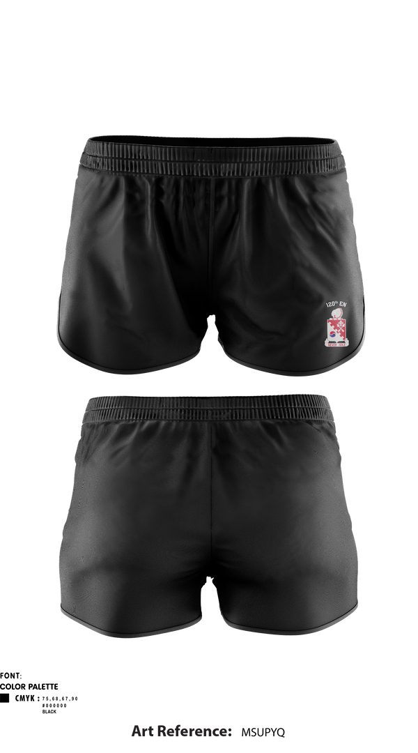 Ranger Panties, 120th Engineers, , Teamtime, Team time, sublimation, custom sports apparel, team uniforms, spirit wear, spiritwear, sports uniforms, custom shirts, team store, custom team store, fundraiser sports, apparel fundraiser
