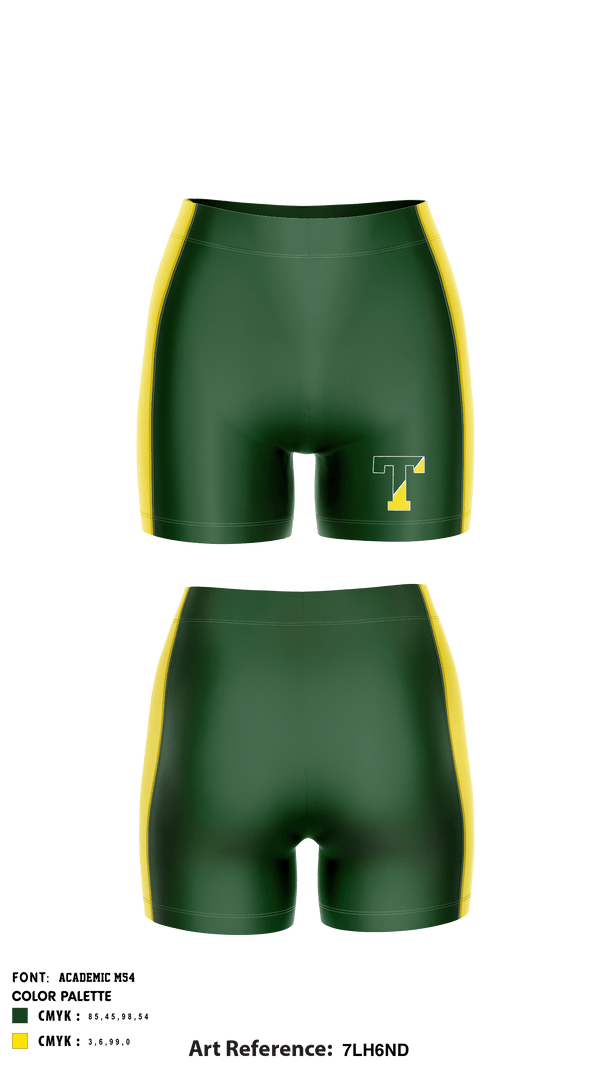 Women's Compression Shorts, Taconic High School Volleyball, Women's Volleyball, Teamtime, Team time, sublimation, custom sports apparel, team uniforms, spirit wear, spiritwear, sports uniforms, custom shirts, team store, custom team store, fundraiser sports, apparel fundraiser