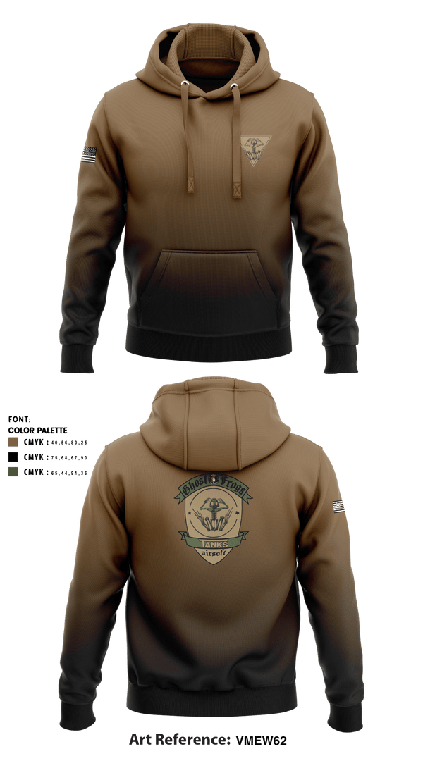 Hoodie, Ghost Frogs, Golf, Teamtime, Team time, sublimation, custom sports apparel, team uniforms, spirit wear, spiritwear, sports uniforms, custom shirts, team store, custom team store, fundraiser sports, apparel fundraiser