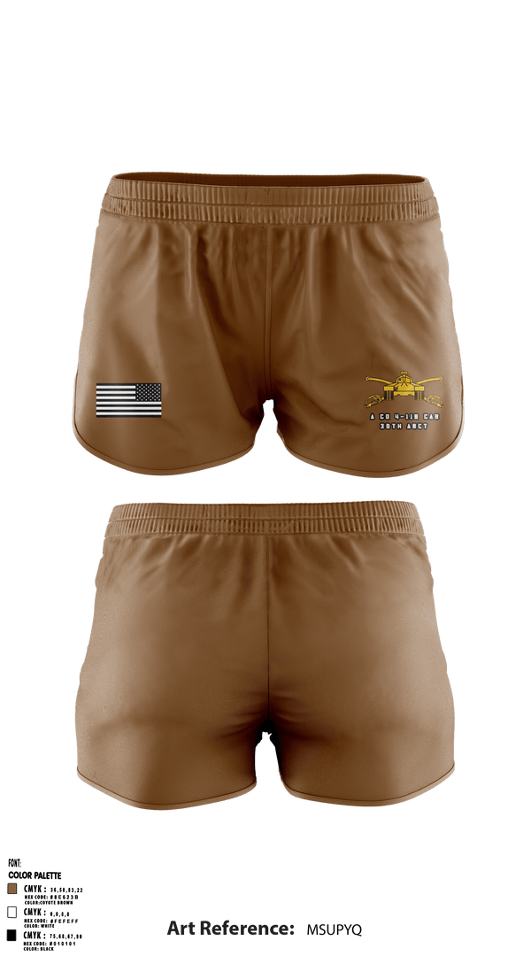 Ranger Panties, Arsenal company, Army, Teamtime, Team time, sublimation, custom sports apparel, team uniforms, spirit wear, spiritwear, sports uniforms, custom shirts, team store, custom team store, fundraiser sports, apparel fundraiser