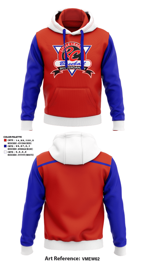 Hoodie, Rc Little League, Baseball, Teamtime, Team time, sublimation, custom sports apparel, team uniforms, spirit wear, spiritwear, sports uniforms, custom shirts, team store, custom team store, fundraiser sports, apparel fundraiser