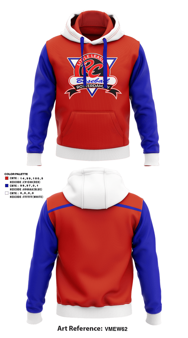 Hoodie, Rc Little League, Baseball, Teamtime, Team time, sublimation, custom sports apparel, team uniforms, spirit wear, spiritwear, sports uniforms, custom shirts, team store, custom team store, fundraiser sports, apparel fundraiser