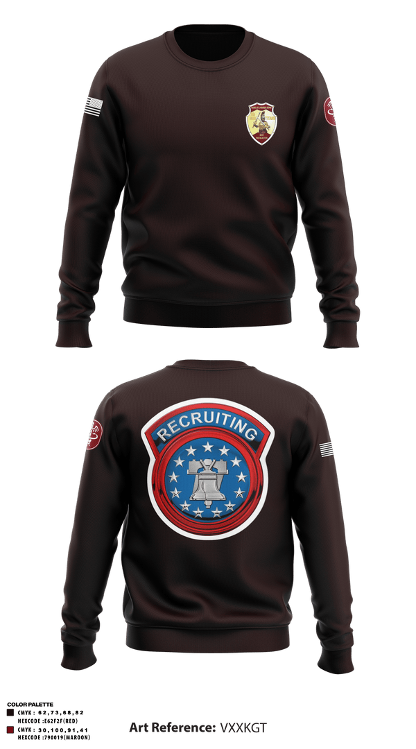 Crew Neck Sweatshirt, , Army, Teamtime, Team time, sublimation, custom sports apparel, team uniforms, spirit wear, spiritwear, sports uniforms, custom shirts, team store, custom team store, fundraiser sports, apparel fundraiser