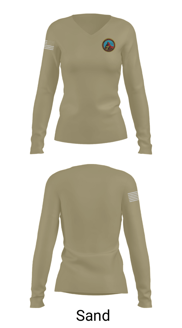 Women's Long Sleeve Vneck Shirt, , Fire Department, Teamtime, Team time, sublimation, custom sports apparel, team uniforms, spirit wear, spiritwear, sports uniforms, custom shirts, team store, custom team store, fundraiser sports, apparel fundraiser