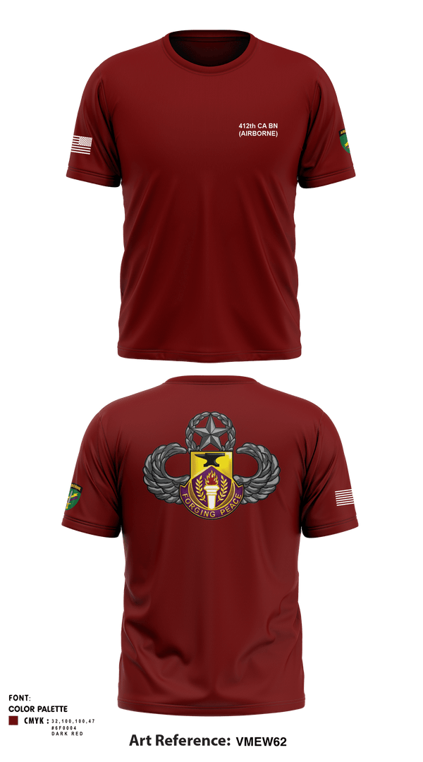 Short Sleeve Performance Shirt, 412TH CA BN, , Teamtime, Team time, sublimation, custom sports apparel, team uniforms, spirit wear, spiritwear, sports uniforms, custom shirts, team store, custom team store, fundraiser sports, apparel fundraiser