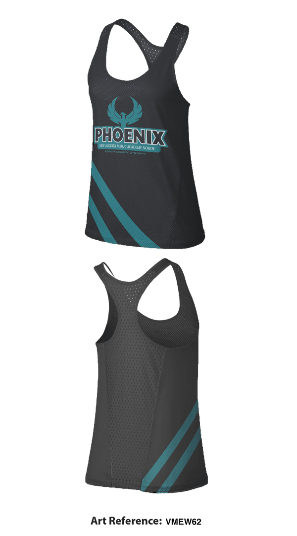 Tank Top, New Augusta Public Academy North Middle School, School Spirit Store, Teamtime, Team time, sublimation, custom sports apparel, team uniforms, spirit wear, spiritwear, sports uniforms, custom shirts, team store, custom team store, fundraiser sports, apparel fundraiser