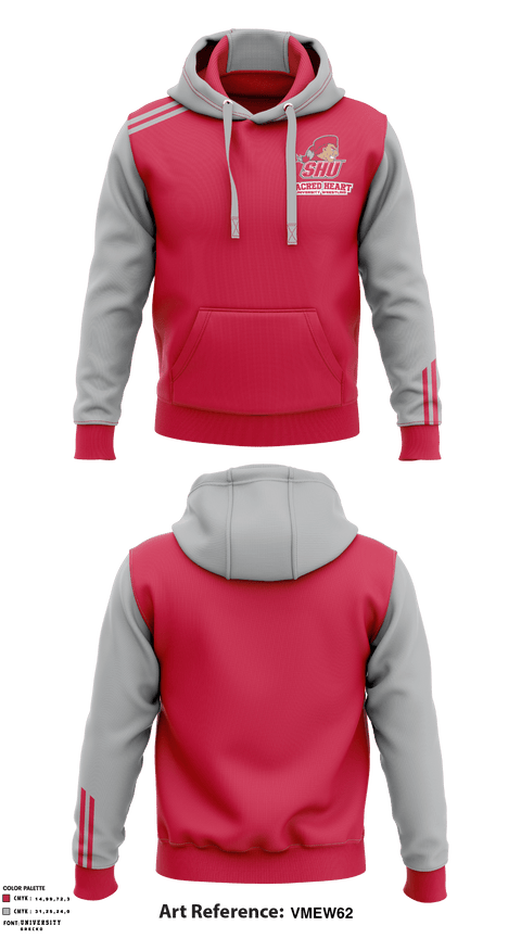 Hoodie, Sacred Heart University Wrestling, Wrestling, Teamtime, Team time, sublimation, custom sports apparel, team uniforms, spirit wear, spiritwear, sports uniforms, custom shirts, team store, custom team store, fundraiser sports, apparel fundraiser