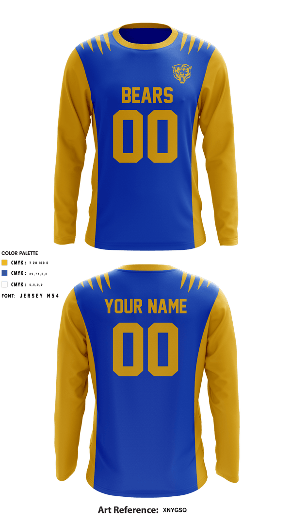 Long Sleeve Performance Shirt, Conshohocken Youth Football, Football, Teamtime, Team time, sublimation, custom sports apparel, team uniforms, spirit wear, spiritwear, sports uniforms, custom shirts, team store, custom team store, fundraiser sports, apparel fundraiser
