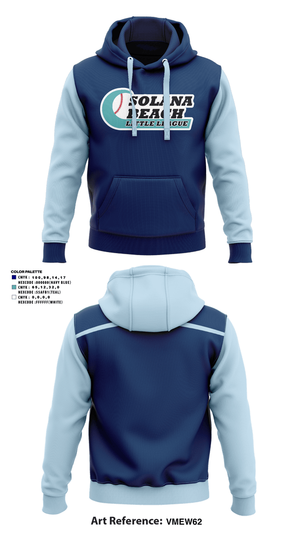 Hoodie, Solana Beach Little League, Baseball, Teamtime, Team time, sublimation, custom sports apparel, team uniforms, spirit wear, spiritwear, sports uniforms, custom shirts, team store, custom team store, fundraiser sports, apparel fundraiser