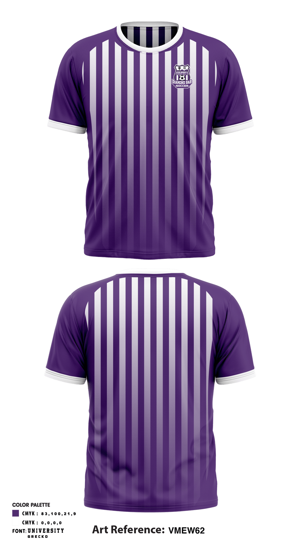 Diamond Bar Ayso Soccer 90129957 Short Sleeve Performance Shirt 1