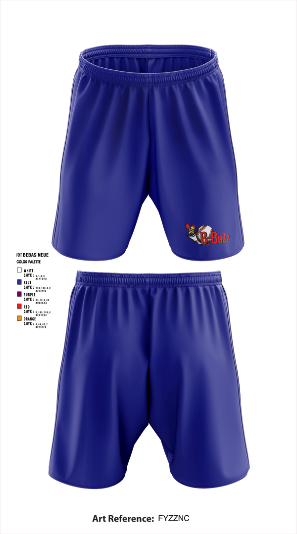Athletic Shorts With Pockets, B Buzz Baseball League, Baseball, Teamtime, Team time, sublimation, custom sports apparel, team uniforms, spirit wear, spiritwear, sports uniforms, custom shirts, team store, custom team store, fundraiser sports, apparel fundraiser