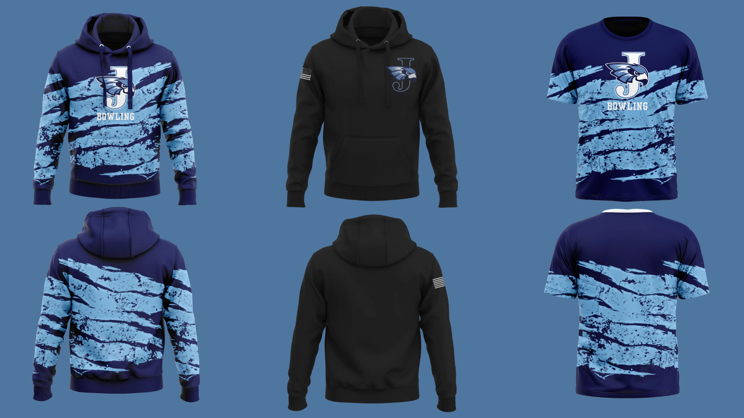 Jefferson Senior High School Bowling Jacket and Performance Jersey from TeamTime