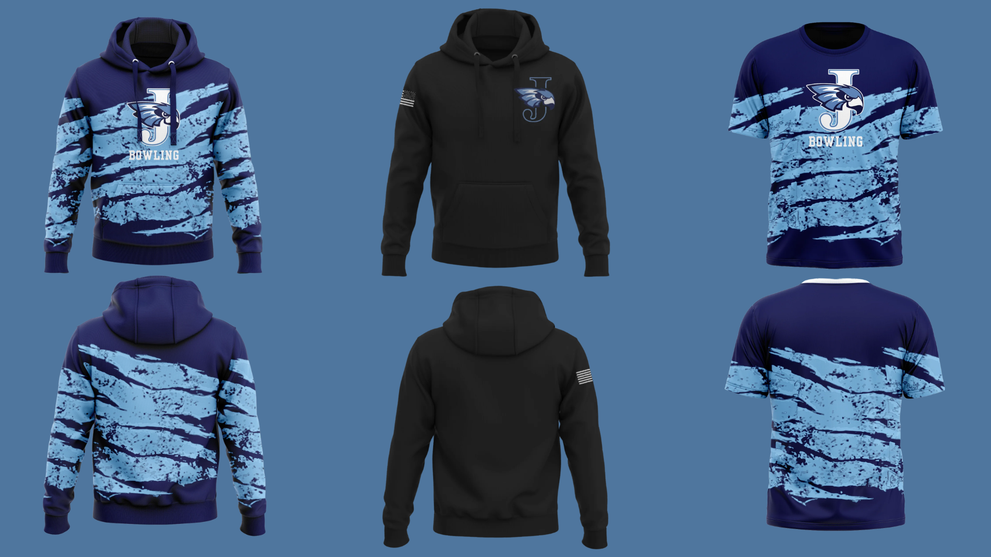 Jefferson Senior High School Bowling Jacket and Performance Jersey from TeamTime