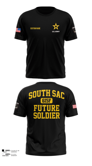 Short Sleeve Performance Shirt, SAC SOUTH, Army, Teamtime, Team time, sublimation, custom sports apparel, team uniforms, spirit wear, spiritwear, sports uniforms, custom shirts, team store, custom team store, fundraiser sports, apparel fundraiser