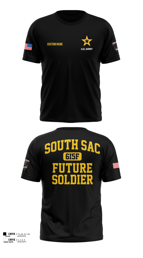 Short Sleeve Performance Shirt, SAC SOUTH, Army, Teamtime, Team time, sublimation, custom sports apparel, team uniforms, spirit wear, spiritwear, sports uniforms, custom shirts, team store, custom team store, fundraiser sports, apparel fundraiser