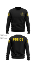 Quinton Police Department 78432934 Crew Neck Sweatshirt - 2