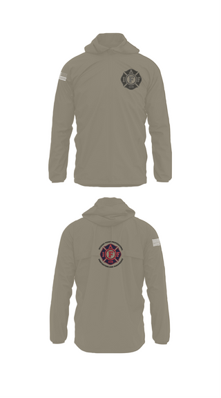 Windbreaker, Local 5519, Fire Department, Teamtime, Team time, sublimation, custom sports apparel, team uniforms, spirit wear, spiritwear, sports uniforms, custom shirts, team store, custom team store, fundraiser sports, apparel fundraiser