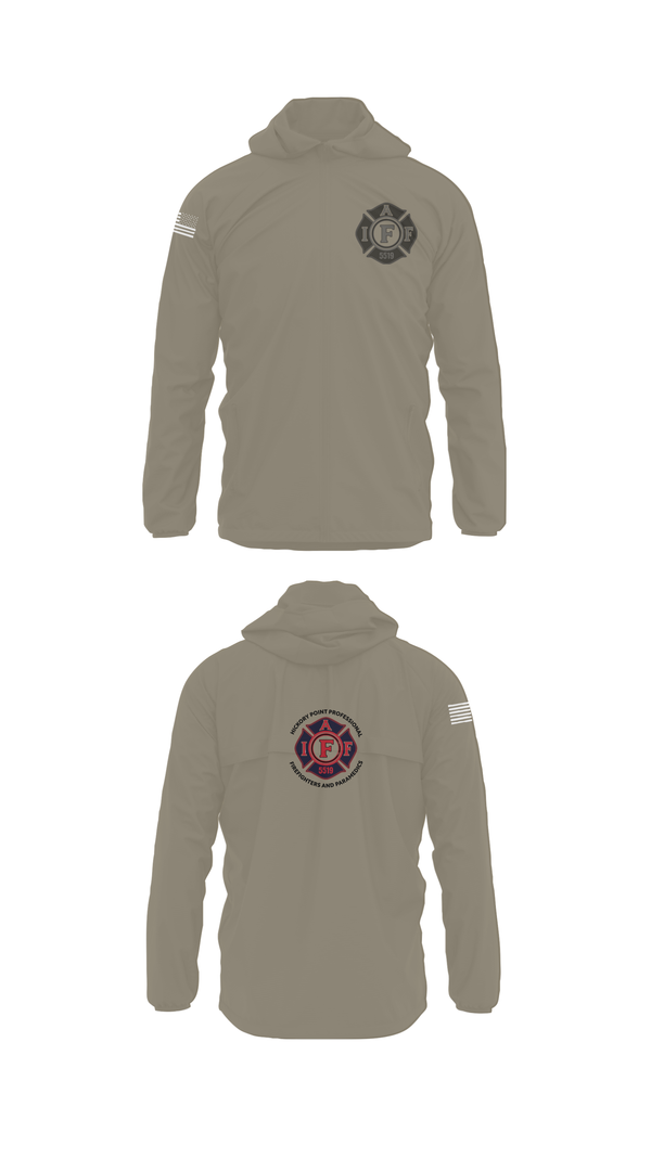 Windbreaker, Local 5519, Fire Department, Teamtime, Team time, sublimation, custom sports apparel, team uniforms, spirit wear, spiritwear, sports uniforms, custom shirts, team store, custom team store, fundraiser sports, apparel fundraiser