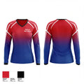 Berkmar High School 85278454 Women's Long Sleeve V-neck Shirt - 1