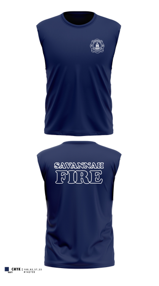 Sleeveless Performance Shirt, Engine 8, Fire Department, Teamtime, Team time, sublimation, custom sports apparel, team uniforms, spirit wear, spiritwear, sports uniforms, custom shirts, team store, custom team store, fundraiser sports, apparel fundraiser