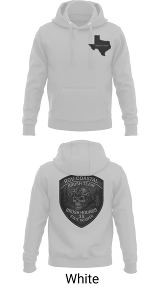 Hoodie, RGV COASTAL BRUSH TEAM, Police, Teamtime, Team time, sublimation, custom sports apparel, team uniforms, spirit wear, spiritwear, sports uniforms, custom shirts, team store, custom team store, fundraiser sports, apparel fundraiser