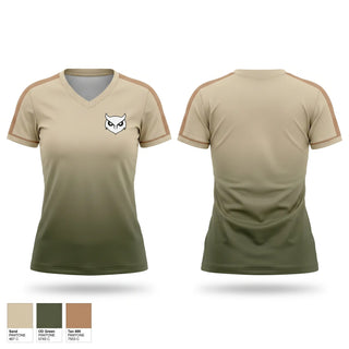 Womens Short Sleeve Vneck Shirt, Nocturnal, Tennis, Teamtime, Team time, sublimation, custom sports apparel, team uniforms, spirit wear, spiritwear, sports uniforms, custom shirts, team store, custom team store, fundraiser sports, apparel fundraiser