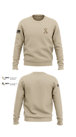 Crew Neck Sweatshirt, B2-Patriots, Army, Teamtime, Team time, sublimation, custom sports apparel, team uniforms, spirit wear, spiritwear, sports uniforms, custom shirts, team store, custom team store, fundraiser sports, apparel fundraiser