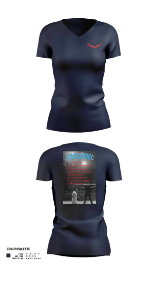 Womens Short Sleeve Vneck Shirt, Cooloodec, , Teamtime, Team time, sublimation, custom sports apparel, team uniforms, spirit wear, spiritwear, sports uniforms, custom shirts, team store, custom team store, fundraiser sports, apparel fundraiser