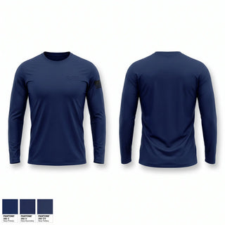 Long Sleeve Performance Shirt, GA-956, Air Force, Teamtime, Team time, sublimation, custom sports apparel, team uniforms, spirit wear, spiritwear, sports uniforms, custom shirts, team store, custom team store, fundraiser sports, apparel fundraiser