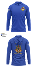 A Co, 115th BSB, 1CD Long Sleeve Performance Shirt with hood - 21