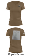 AFJROTC MS-081 DRONE TEAM 88778530 Women's Short Sleeve V-neck Shirt - 8