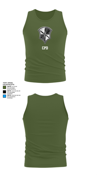 Tank Top, CPD, , Teamtime, Team time, sublimation, custom sports apparel, team uniforms, spirit wear, spiritwear, sports uniforms, custom shirts, team store, custom team store, fundraiser sports, apparel fundraiser