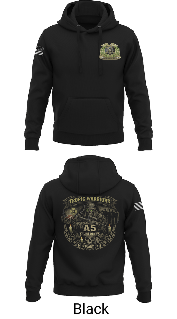 Hoodie, 962nd QM CO A5, Army, Teamtime, Team time, sublimation, custom sports apparel, team uniforms, spirit wear, spiritwear, sports uniforms, custom shirts, team store, custom team store, fundraiser sports, apparel fundraiser