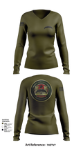 Engineers Services Company 56749194 Women's Long Sleeve V-neck Shirt - 22