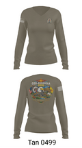 OZS-Española 70032198 Women's Long Sleeve V-neck Shirt - 11