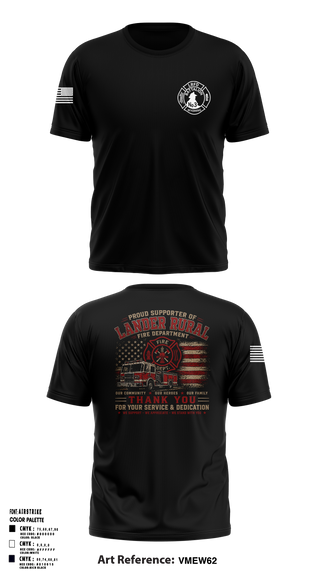 Short Sleeve Performance Shirt, Lander rural fire, Fire Department, Teamtime, Team time, sublimation, custom sports apparel, team uniforms, spirit wear, spiritwear, sports uniforms, custom shirts, team store, custom team store, fundraiser sports, apparel fundraiser