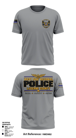 Short Sleeve Performance Shirt, West Side regional police department, Police, Teamtime, Team time, sublimation, custom sports apparel, team uniforms, spirit wear, spiritwear, sports uniforms, custom shirts, team store, custom team store, fundraiser sports, apparel fundraiser