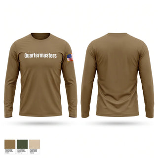 Long Sleeve Performance Shirt, Quartermasters, Navy, Teamtime, Team time, sublimation, custom sports apparel, team uniforms, spirit wear, spiritwear, sports uniforms, custom shirts, team store, custom team store, fundraiser sports, apparel fundraiser