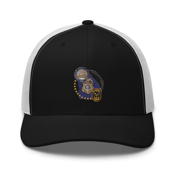 Police Department Academy 4041220 Retro Trucker Hat | Yupoong 6606