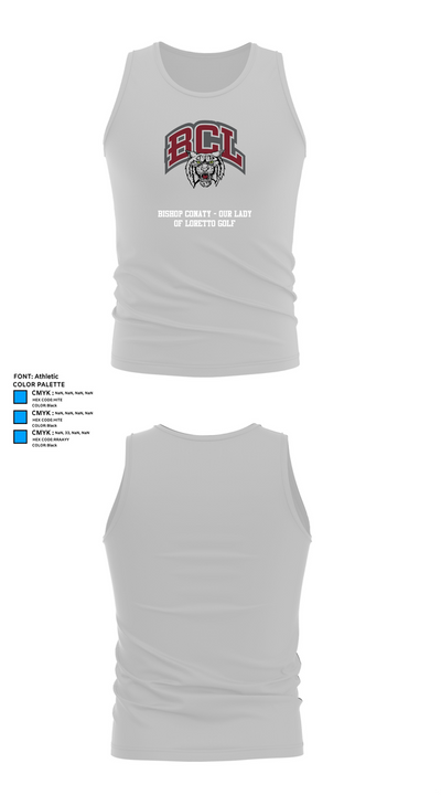 Bishop Conaty - Our Lady of Loretto Golf 57504663 Tank Top - 13