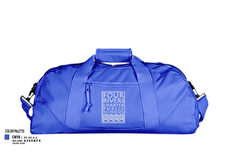 Duffle Bag, Four Rivers, Cross Country, Teamtime, Team time, sublimation, custom sports apparel, team uniforms, spirit wear, spiritwear, sports uniforms, custom shirts, team store, custom team store, fundraiser sports, apparel fundraiser