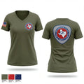 Richardson Police Cadets 21630979 Women's Short Sleeve V-neck Shirt - 1