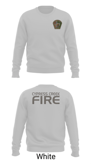 Crew Neck Sweatshirt, Cypress Creek WildlandCypress Creek Wildland, Fire Department, Teamtime, Team time, sublimation, custom sports apparel, team uniforms, spirit wear, spiritwear, sports uniforms, custom shirts, team store, custom team store, fundraiser sports, apparel fundraiser