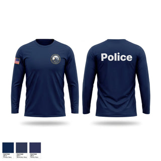 Long Sleeve Performance Shirt, Perryville Police Department, Police, Teamtime, Team time, sublimation, custom sports apparel, team uniforms, spirit wear, spiritwear, sports uniforms, custom shirts, team store, custom team store, fundraiser sports, apparel fundraiser