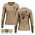 Ammo, Distro, 407th LSB Women's Long Sleeve V-neck Shirt - 1