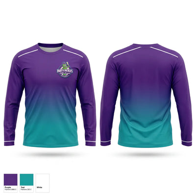 Party Pickles Long Sleeve Performance Shirt 1
