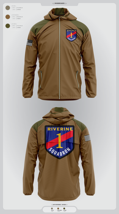 Riverine Squadron One 81663688 Windbreaker - 2